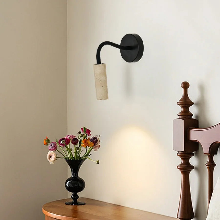 Afralia™ Yellow Cave Stone LED Wall Lamp Angle Adjustable Wall Light Fixtures