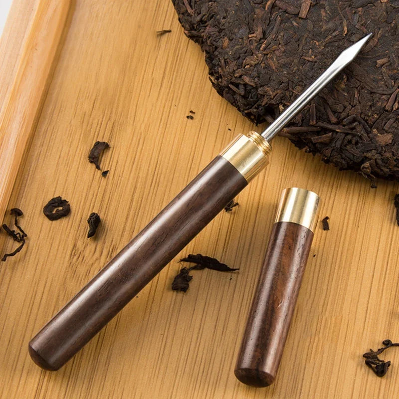 Afralia™ Wooden Tea Knife: Puer Tea Needle for Chinese Tea Ceremony & Kung Fu Tea Sets