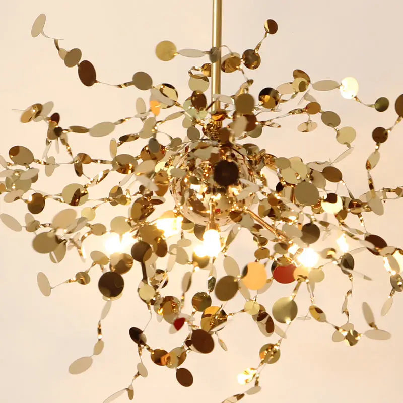 Nordic Dandelion Chandelier by Afralia™ - Modern Ceiling Lamp for Living Room Dining Decor