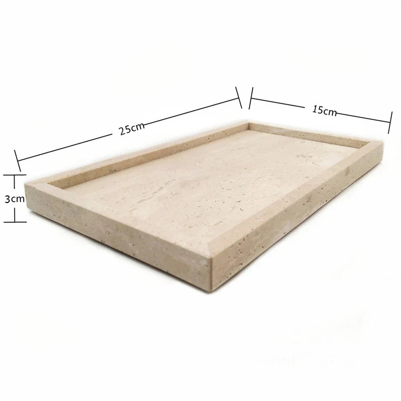 Afralia™ Marble Candlesticks Incense Burner Natural Stone Home Decoration