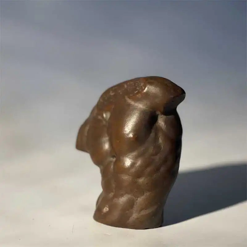 Afralia™ Greek Nude Human Figure Sculpture Handicraft, Room Decor Figurine