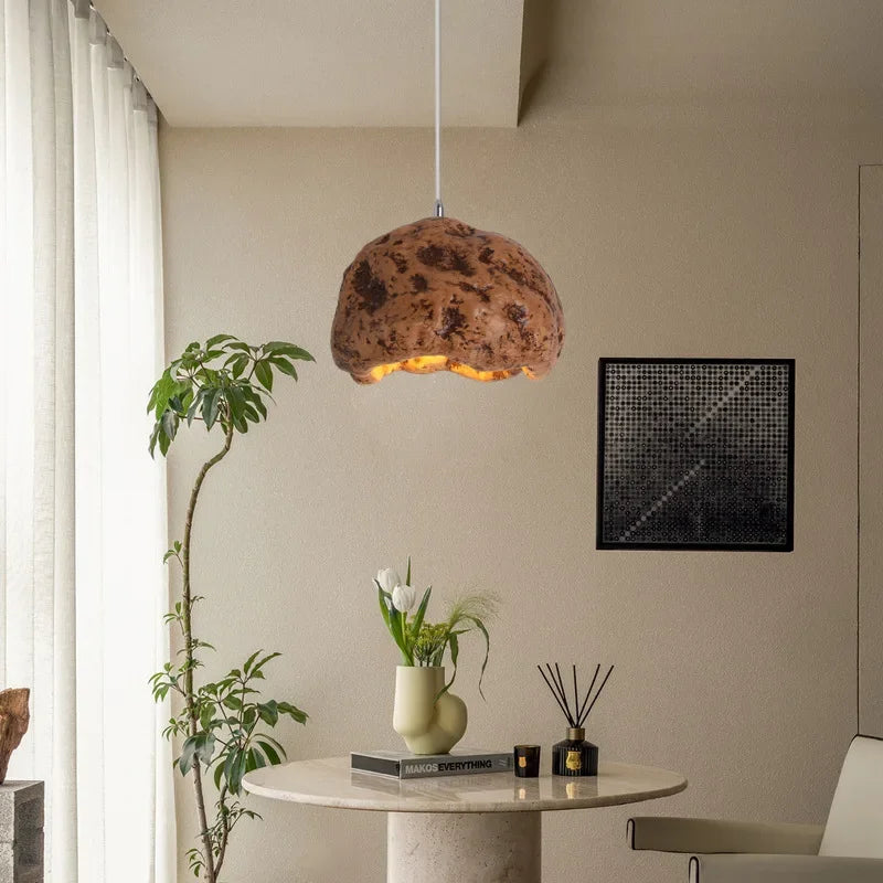 Afralia™ Resin Minimalist Pendant Light: Modern Nordic Design for Bar, Restaurant, Aisle.