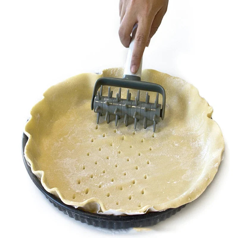 Afralia™ Dough Roller Pastry Wheel Kitchen Baking Tools - Home Pizza Cookie Pie Bread Gadget