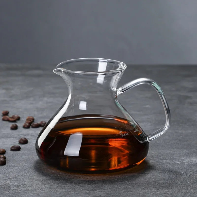 Afralia™ Glass Drip Pot Coffee Set with Filter & Kettle