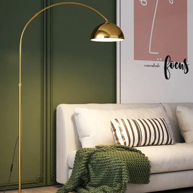 Afralia™ Luxury Marble Floor Lamp for Warm Living Room and Bedroom Decoration