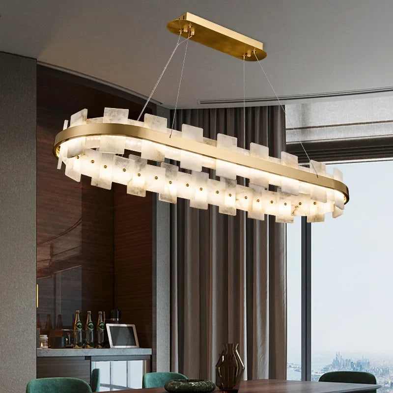 Afralia™ Bedroom Chandelier LED Pendant Lamp for Stylish Room Decor
