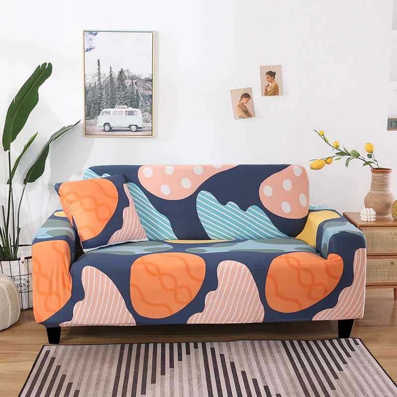 Afralia™ Stretch Sofa Cover Slipcover Print Seater Couch Protector