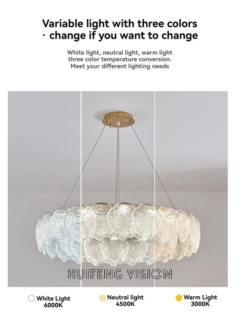 Afralia™ Modern Crystal Chandelier LED Ceiling Light for Home Decor & Indoor Lighting