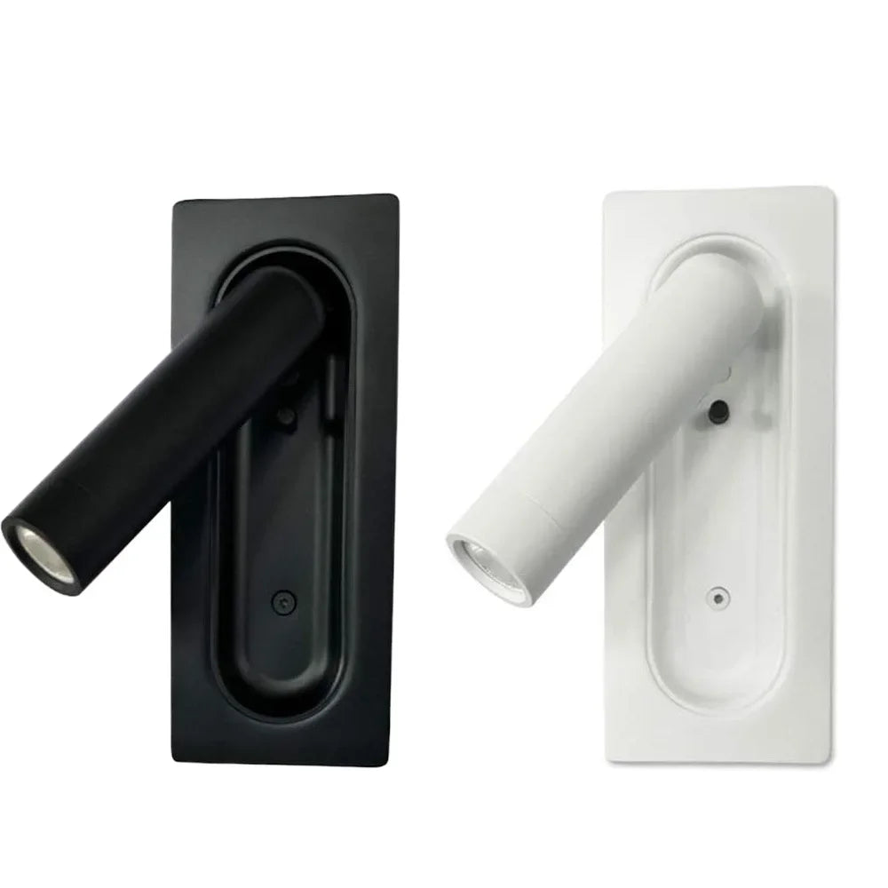 Afralia™ Adjustable Bedside LED Wall Lamp for Modern Hotel Guest Rooms