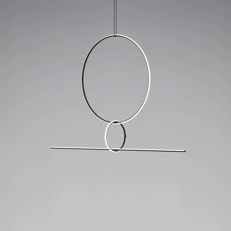 Afralia™ Minimalist Geometric LED Pendant Island Lighting