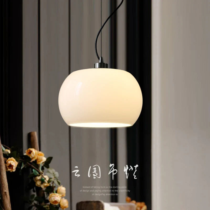 Afralia™ Glass Pendant Lights - Vintage Nordic Restaurant Luminaires