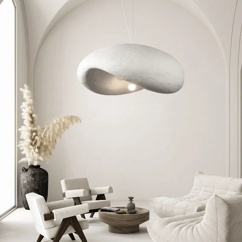 Afralia™ Wabi Sabi LED Pendant Light - Modern Nordic Loft Hanging Lamp