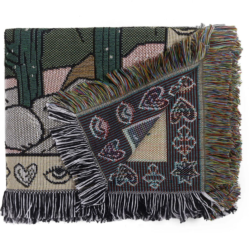 Afralia™ Snake Pattern Sofa Blanket - Boho Tapestry Decor & Sofa Cover