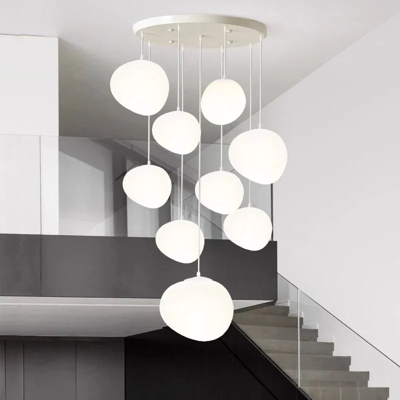 Afralia™ Modern LED Chandeliers for Living Room & Dining Room Lighting