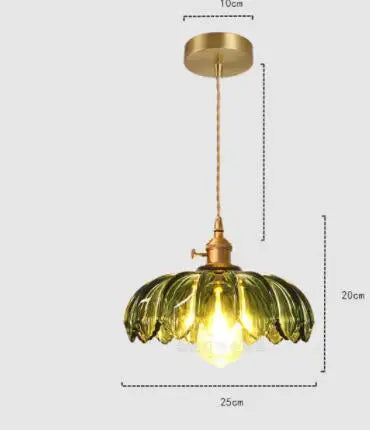 Afralia™ Glass Pendant Lights for Bedroom Dinning Living Room