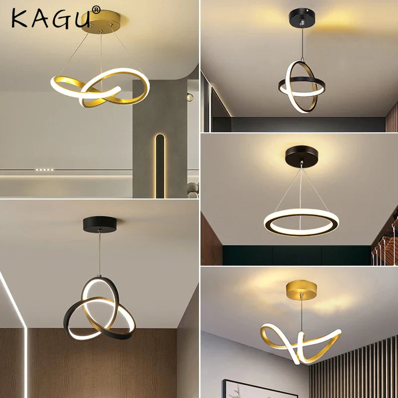 Plafonnier LED Moderne pour Chambre, Montage en Surface, Luminaire Décoratif Afralia™