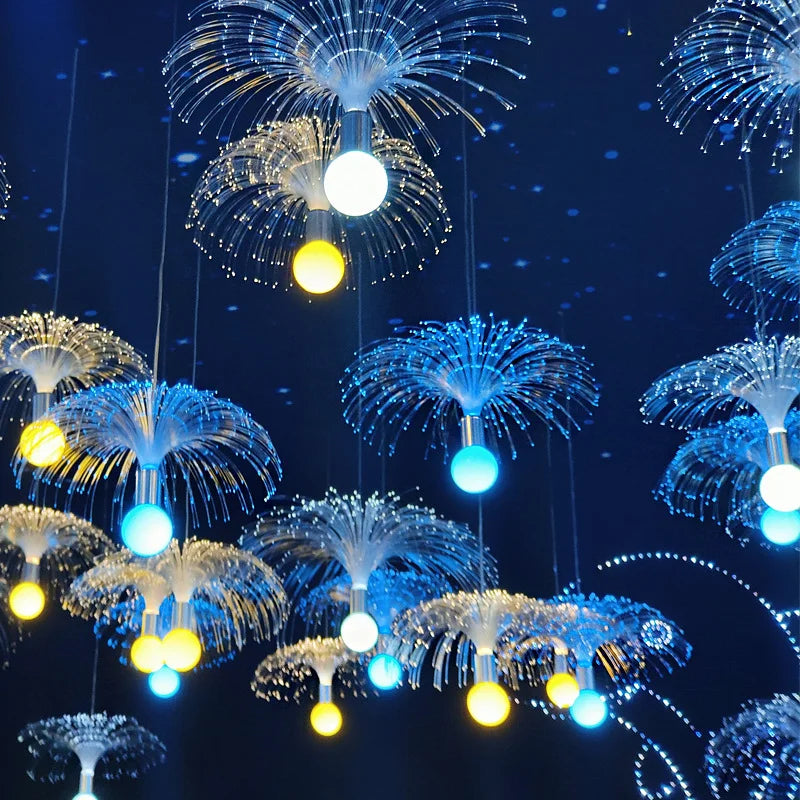 Afralia™ LED Jellyfish Lights for Party Event Stage Festival Outdoor Decor