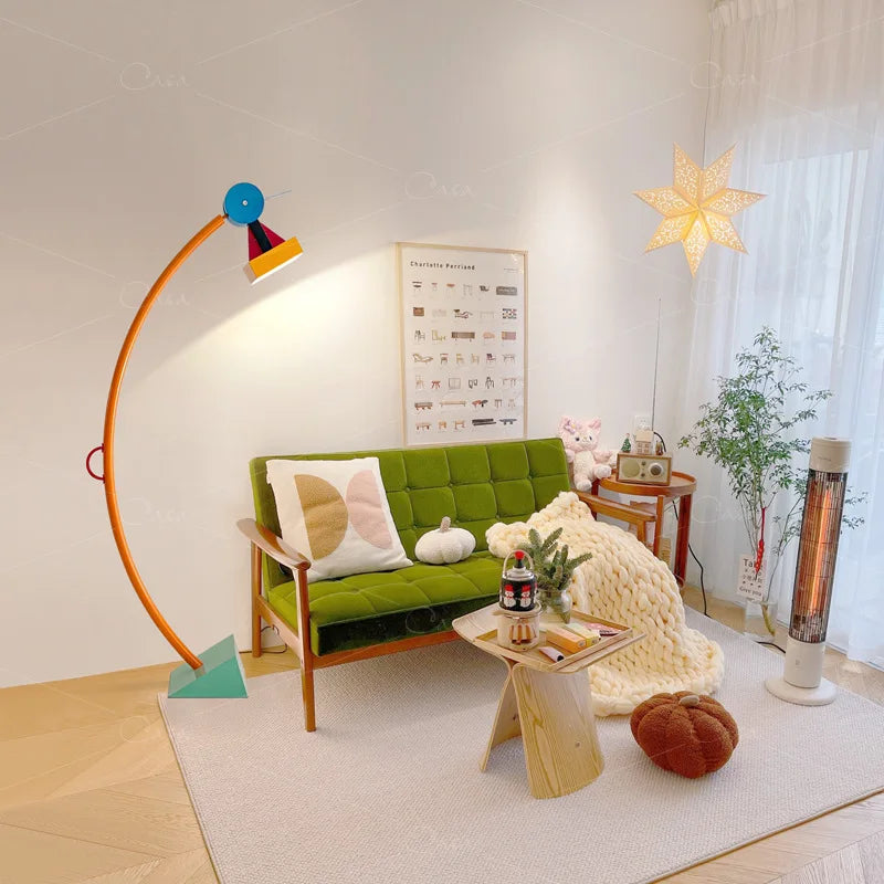 Afralia™ Kids LED Cartoon Floor Lamp: Creative Decor Lighting for Children's Room