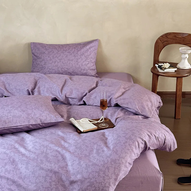 Afralia™ Floral Print Bedding Sets: Soft Comfort for All Seasons