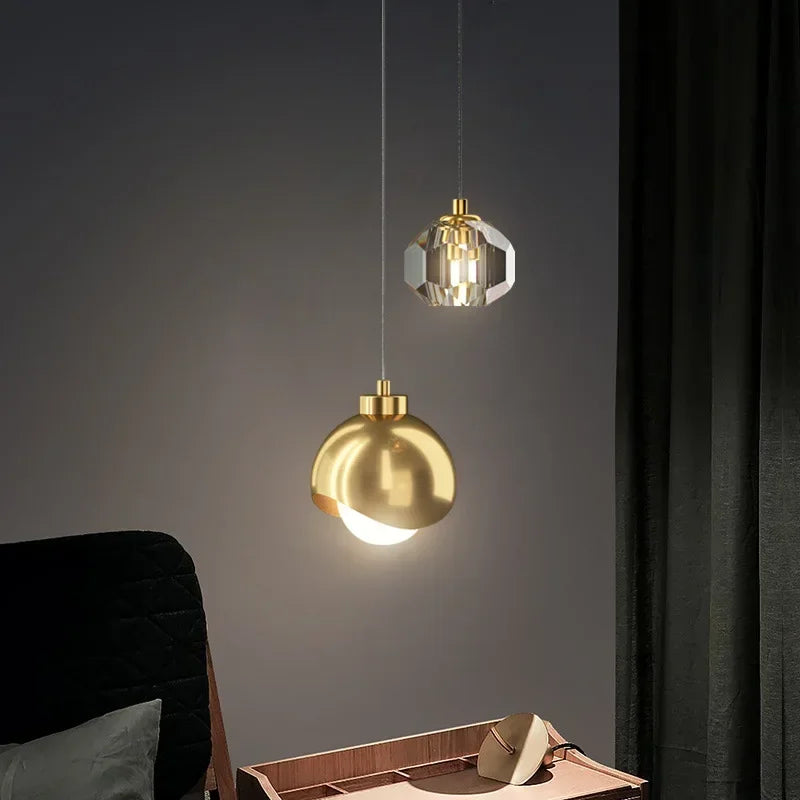 Afralia™ LED Pendant Lights: Luxury Bedroom & Living Room Decor Lamp
