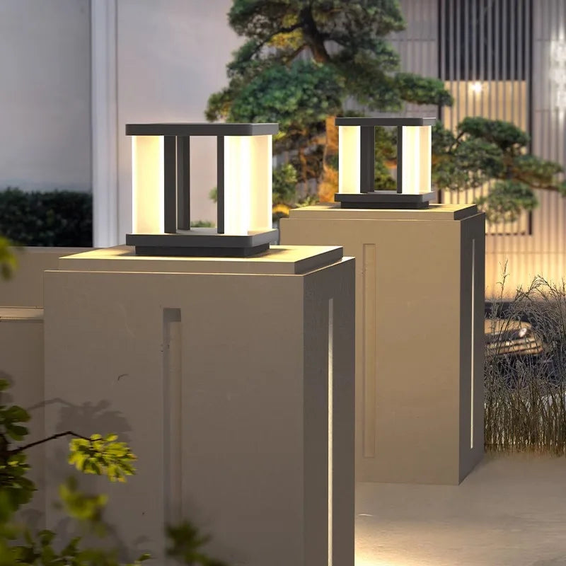 Afralia™ Solar IP65 LED Lawn Light: Waterproof Outdoor Courtyard Street Lamp.