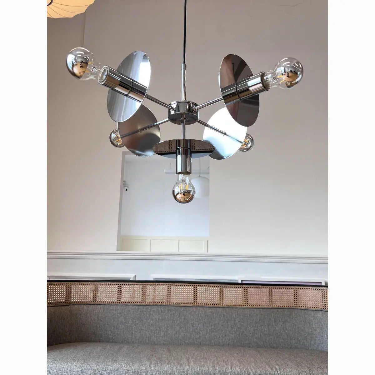 Afralia™ Nordic Light Luxury Chandelier - Modern Minimalist Design for Bedroom and Bar