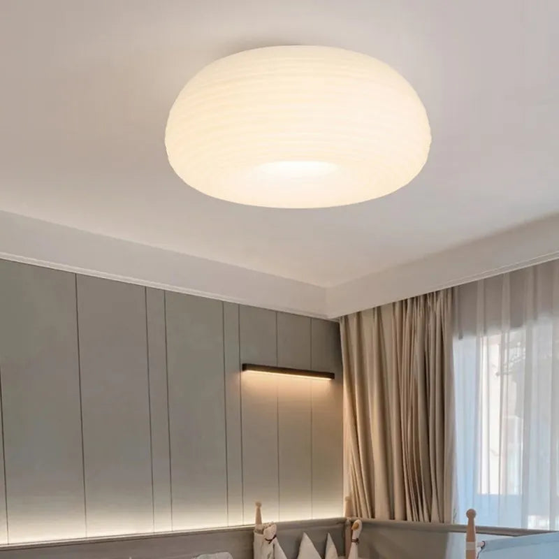 Afralia™ Cream Apple LED Pendant Light for Cozy Illumination in Home Décor