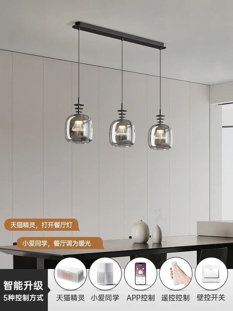 Afralia™ Modern Dine Pendant Chandeliers for Living Room Ceiling Lamp LED Lighting