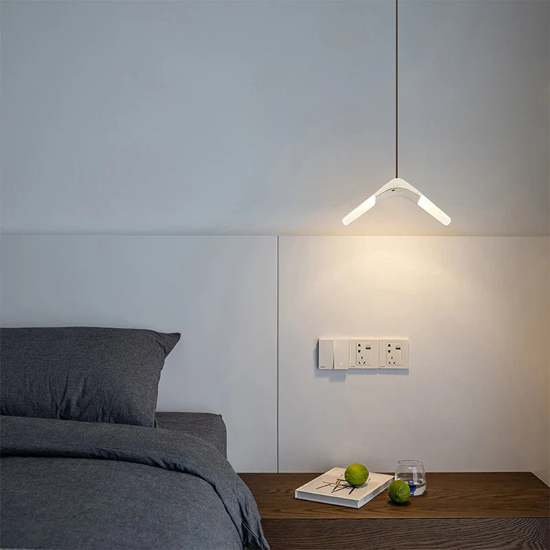 Afralia™ Modern LED Chandelier Pendant Light for Dining Room Kitchen Bedroom Bar