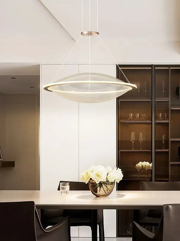 Afralia™ Modern French Art Chandelier for Study Bedroom, Minimalist Creative Lighting Fixtures
