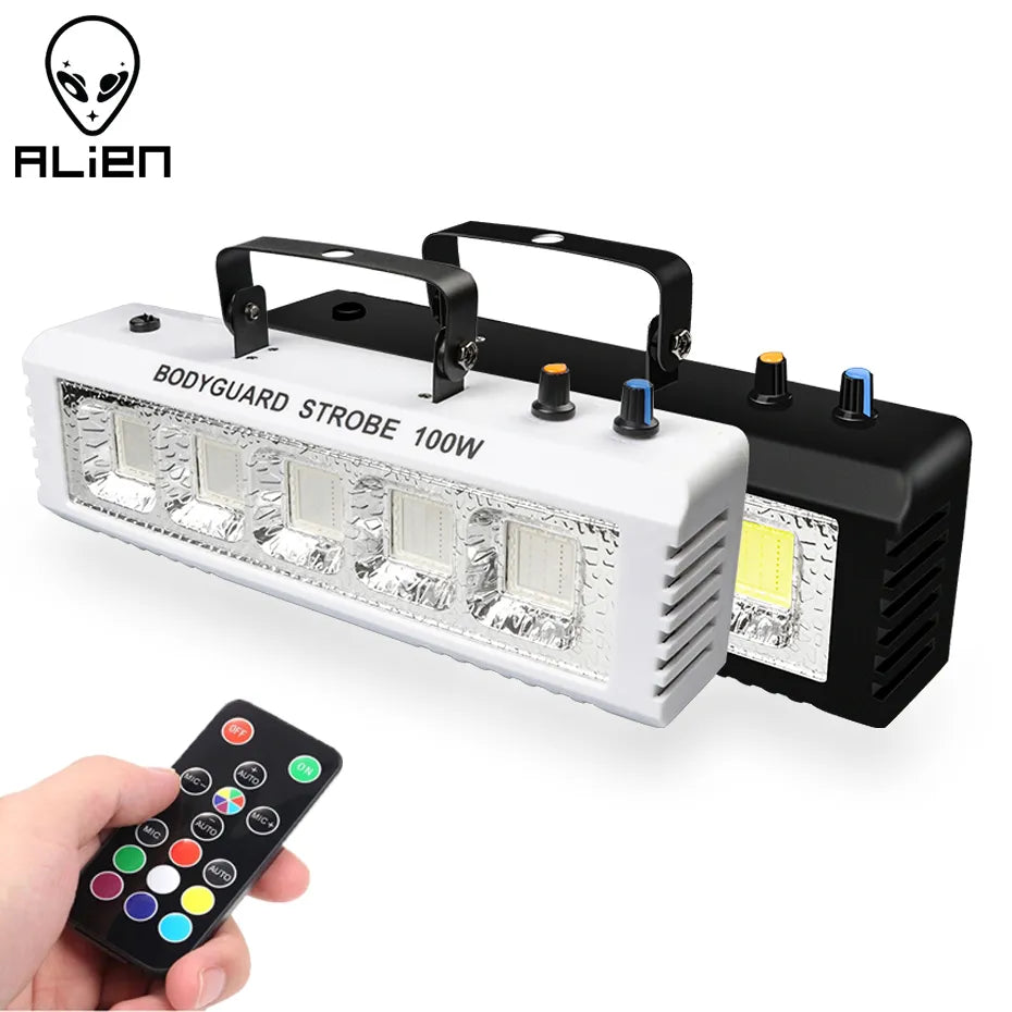 Afralia™ LED Strobe Lights with Remote Control for Party Stage Lighting