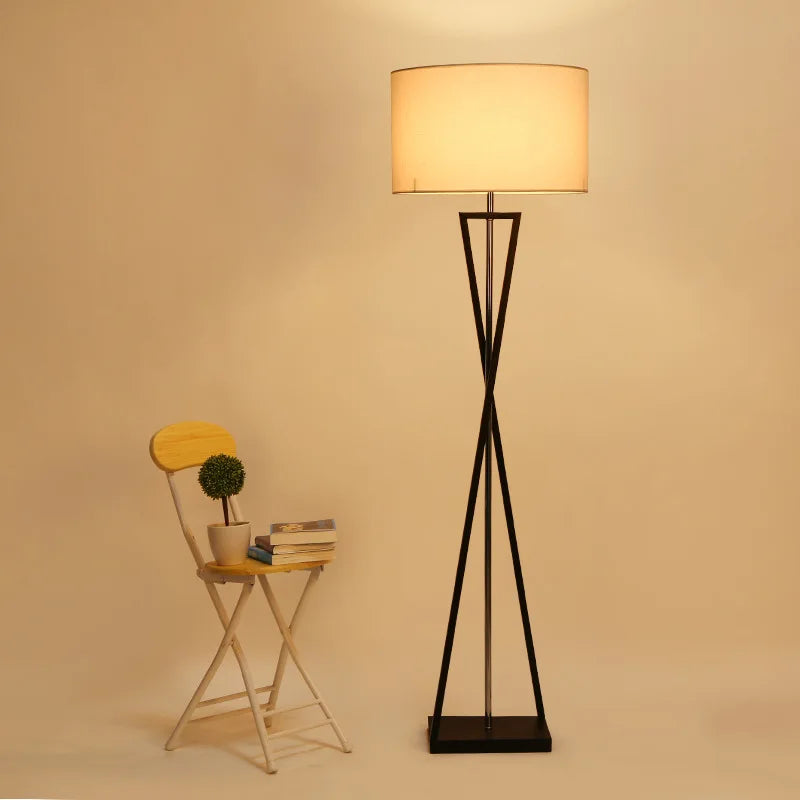 Afralia™ Iron Table Lamp: Nordic Style for Living Room, Bedroom, Hotel Decor