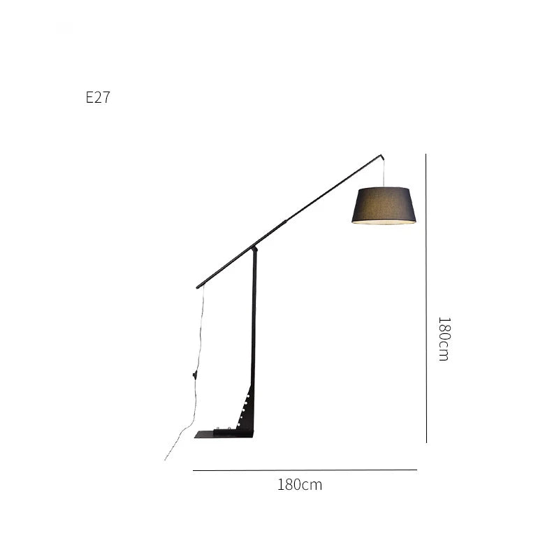 Afralia™ Minimalist Floor Lamp 2024 Living Room Standing Light Standard Tall Home Decor