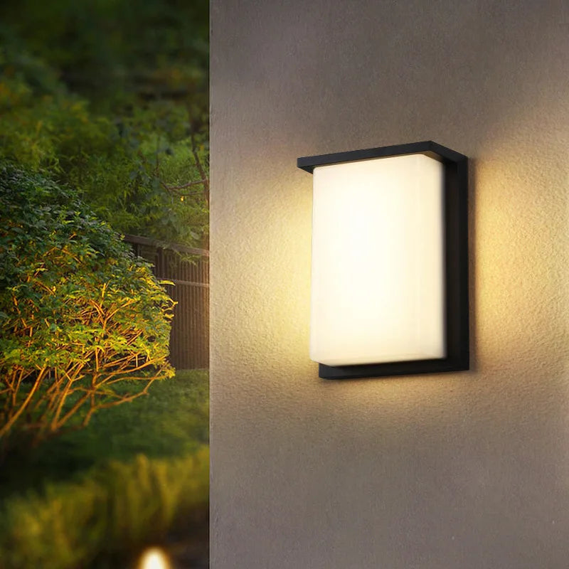 Afralia™ Outdoor Wall Light: Ultra-Bright LED, Waterproof Design for Porch, Balcony, Patio