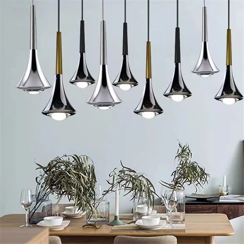 Afralia™ Nordic Lodes Rain Drop Pendant Light for Bedroom and Living Room Decor