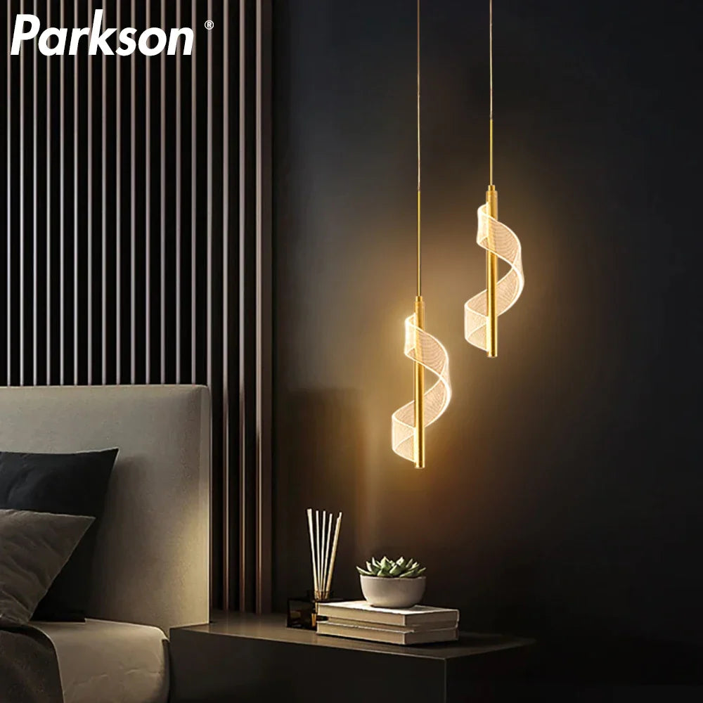 Afralia™ Nordic LED Pendant Lights Indoor Lighting Modern Decor Hanging Lamp