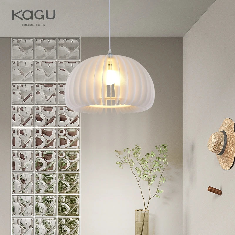 Afralia™ Modern Pumpkin Art Ceiling Chandelier Pendant Lights for Home Décor