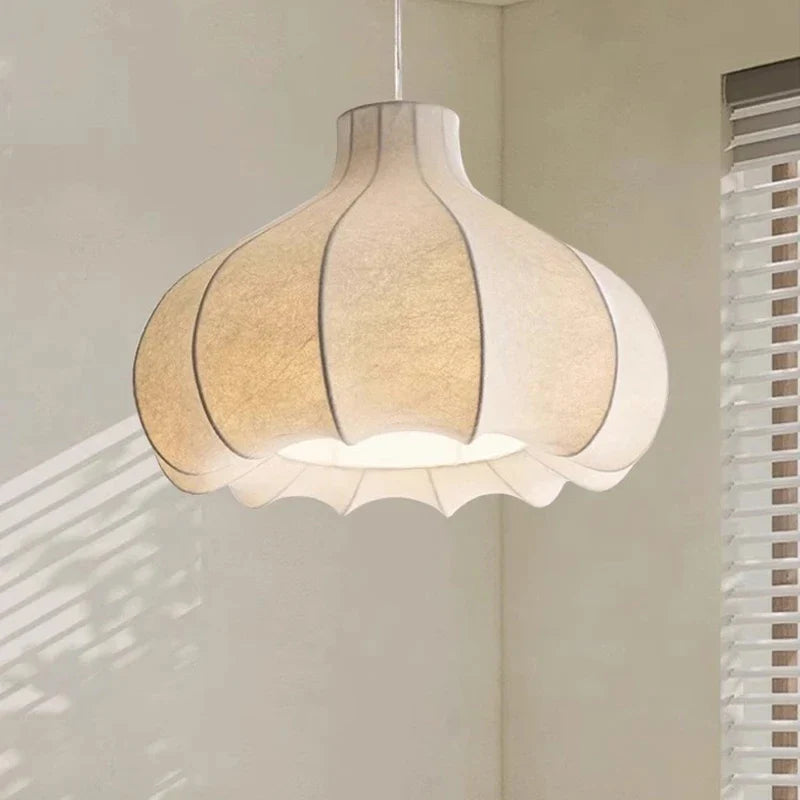 Afralia™ Silk LED Chandelier: Nordic Minimalist Elegance for Home, Living Room, Bedroom, Restaurant