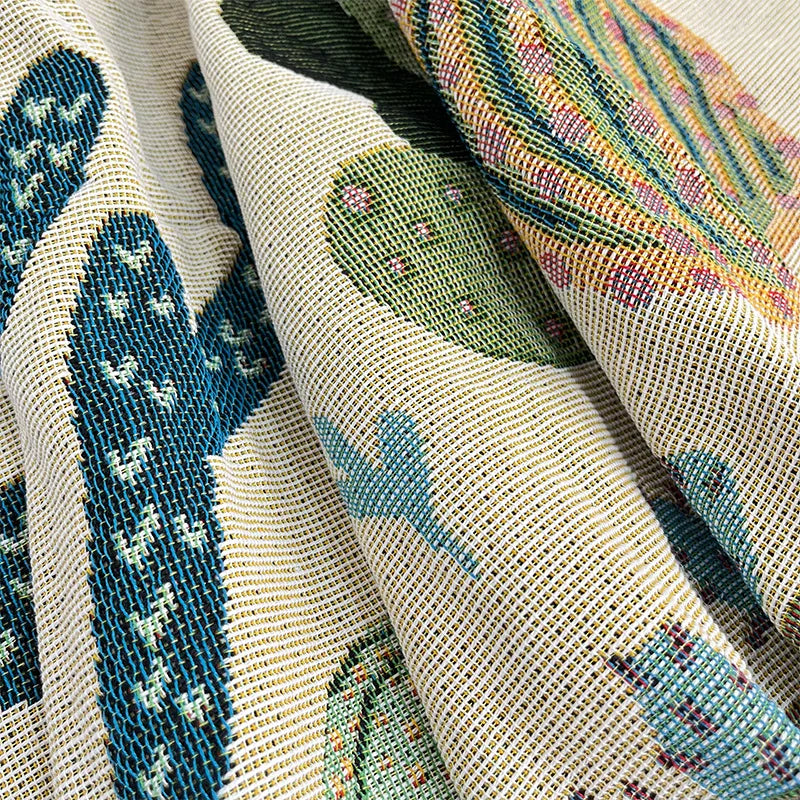 Afralia™ Outdoor Picnic Blanket & Boho Bedroom Decor - Jacquard Tapestry Blanket & Sofa Cover