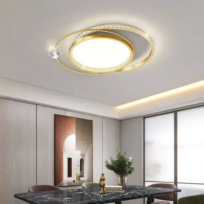 Afralia™ Modern Nordic LED Ceiling Lights - Round Minimalist Design