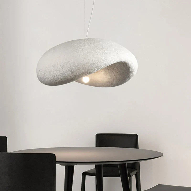 Afralia™ Cream Style LED Chandelier - Nordic Minimalist Wabi Sabi Pendant Light