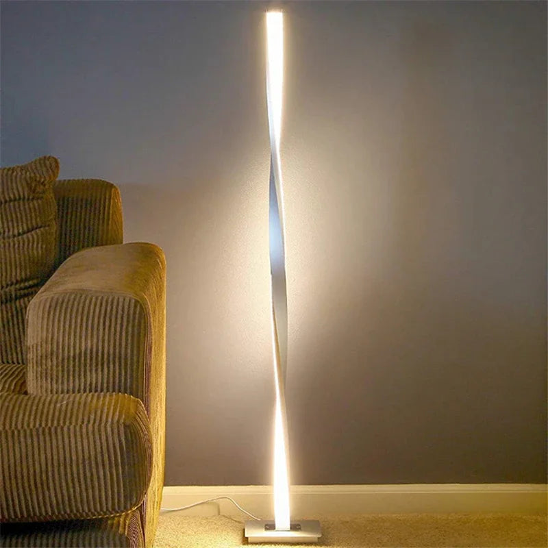 Afralia™ LED Floor Lamp for Modern Home Decor, Bright Standing Light for Living Room
