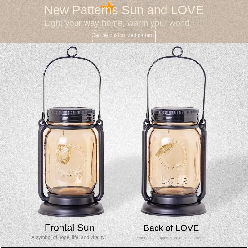 Afralia™ Solar Mason Jar Landscape Light