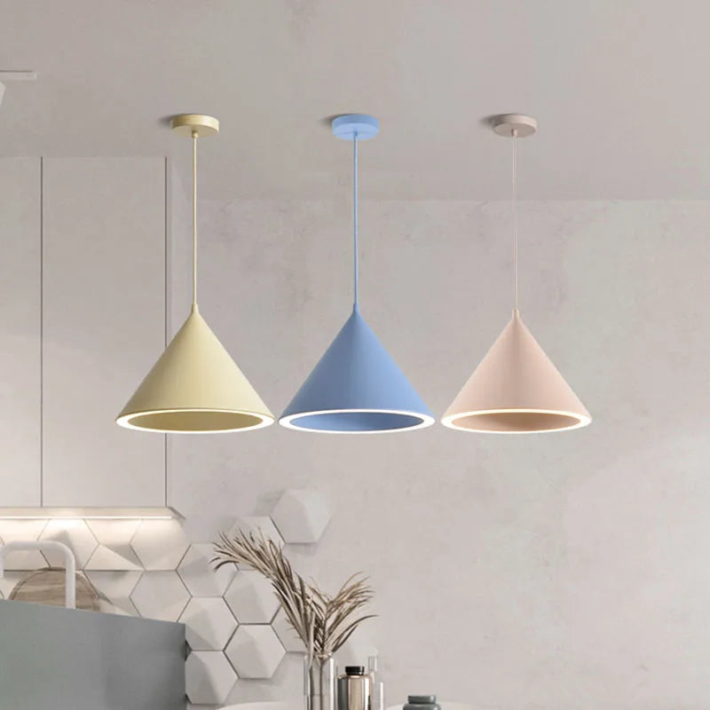 Afralia™ Macaron Modern LED Pendant Light | Contemporary Elegance