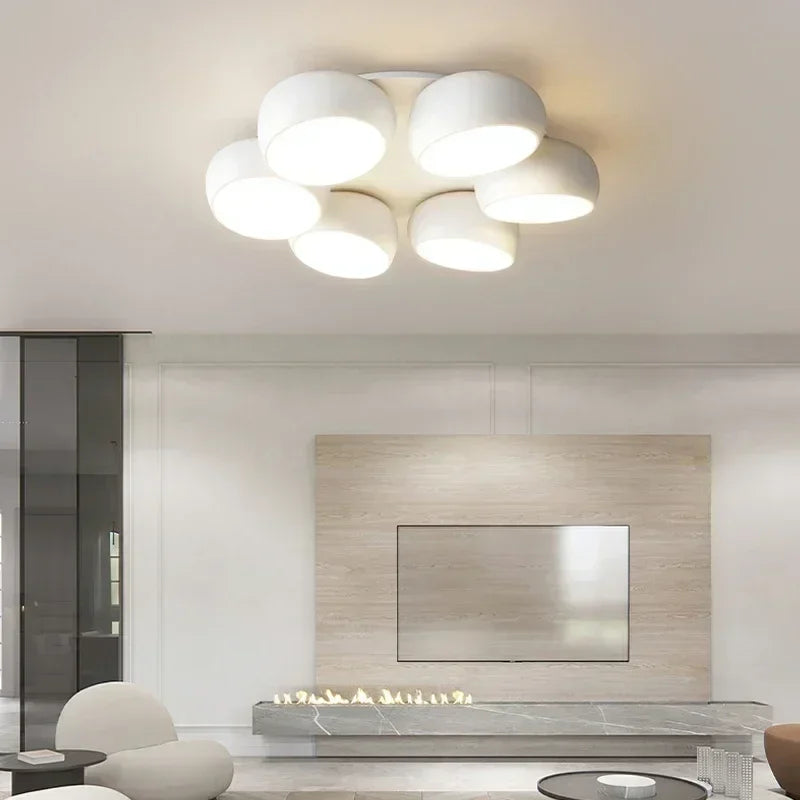 Afralia™ Modern LED Ceiling Lamps Minimalist Living Dining Room Bedroom Lighting Fixtures