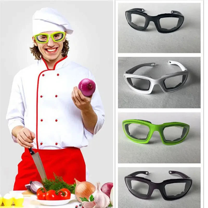 Afralia™ Onion Cutting Goggles - Kitchen Eye Protection Glasses for Cooking & BBQ