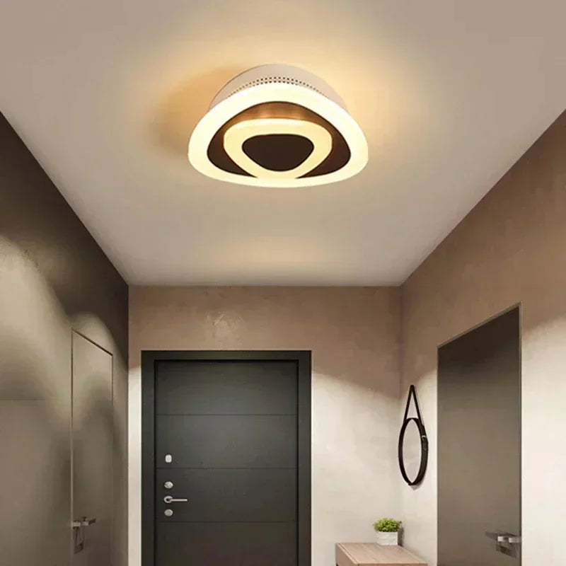 Afralia™ LED Ceiling Light: Stylish Acrylic Lamps for Home Decor, Aisle, Staircase, Balcony
