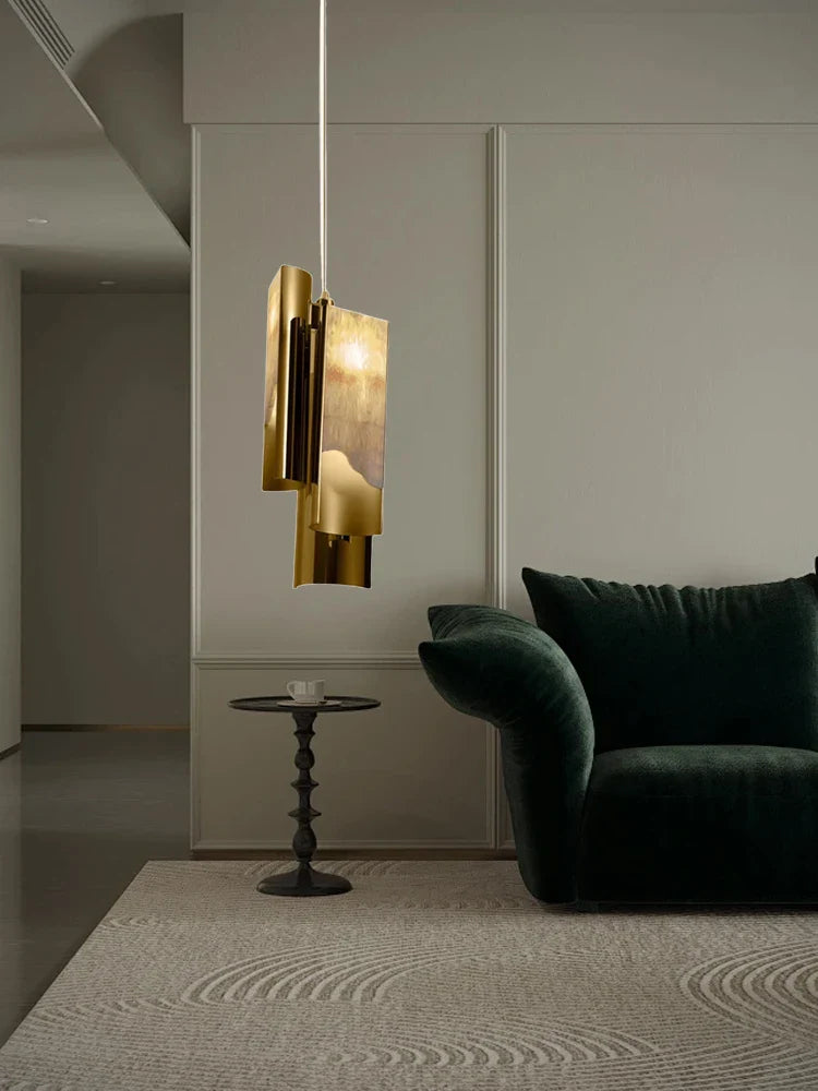 Afralia™ Marble Pendant Light: Luxury Designer Stone Hanglamp for Dining Room & Kitchen Island