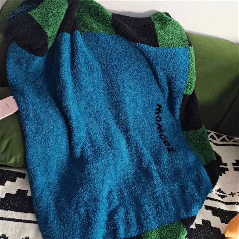 Afralia™ Cozy Skin-Friendly Flannel Sofa Blanket for All SeasonssetCellValue.