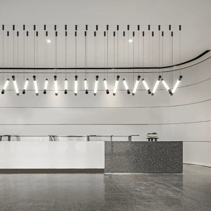 Afralia™ Minimalist DIY Modern Chandeliers for Living Room Hotel Customize Designers Favorite Dining Room